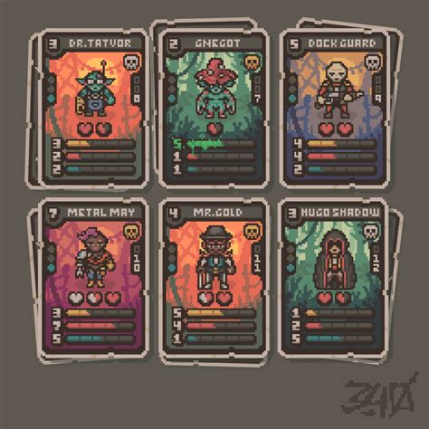 pixelgamecard|pixel game art.